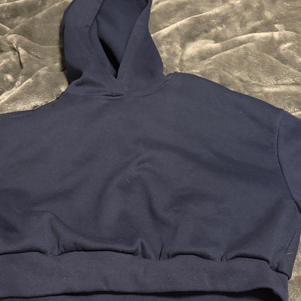 SHEIN Navy Blue Hoodie